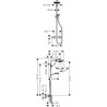 Hansgrohe sprchový systém CROMETTA 27265400